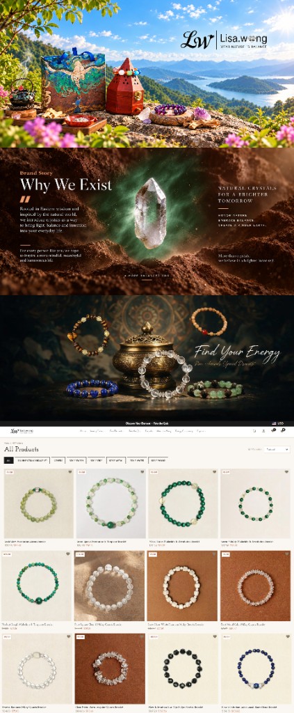 Lisa Wong Shopify store