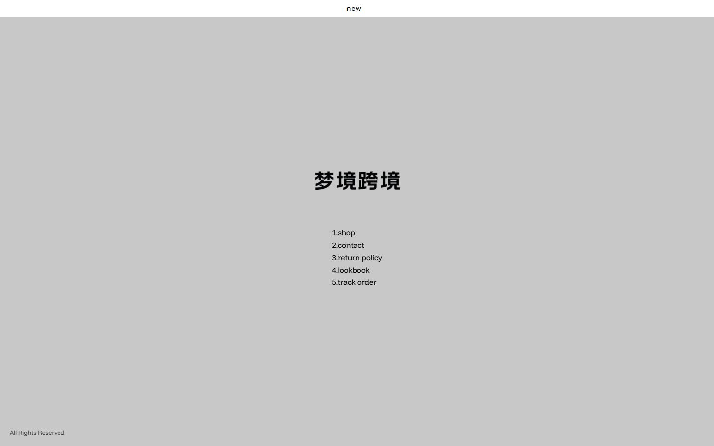 Void Shopify store